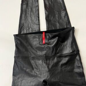 SPANX Faux Leather Leggings